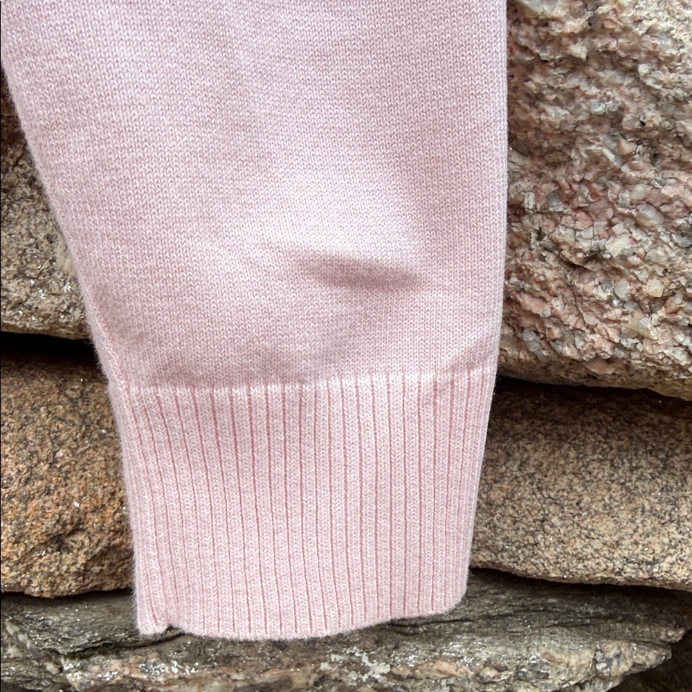 Lands’ End Baby Pink Button Front Cardigan XL 18–20 - Picture 6 of 12